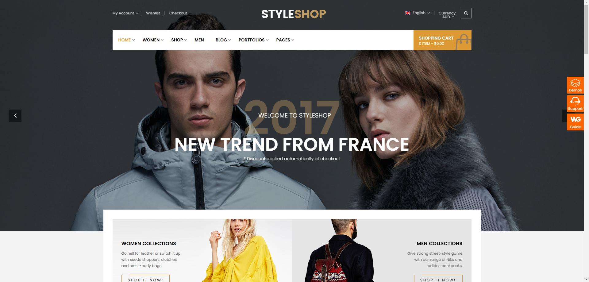 StyleShop - Fashion E-commerce Template